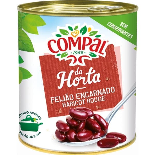Feijao Encarnado Lata Grande