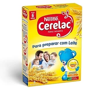 Cerelac preparacao com leite – 250gr