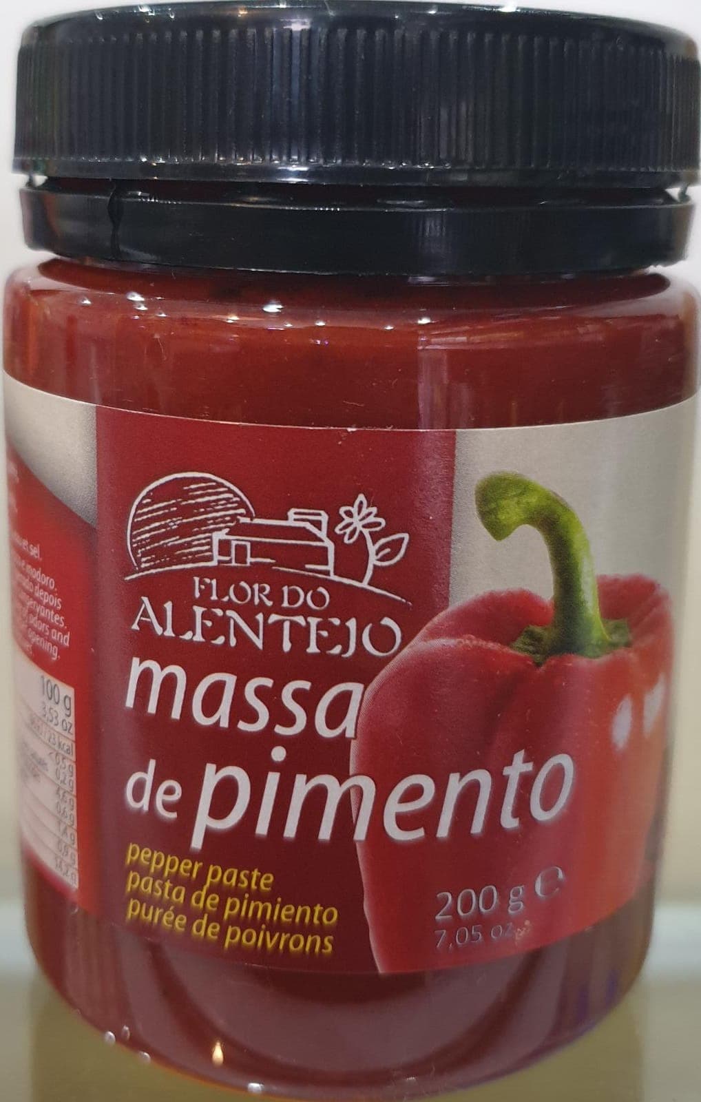 Massa de pimentao
