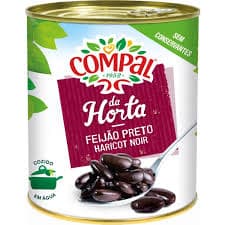 Feijao Preto Lata Grande
